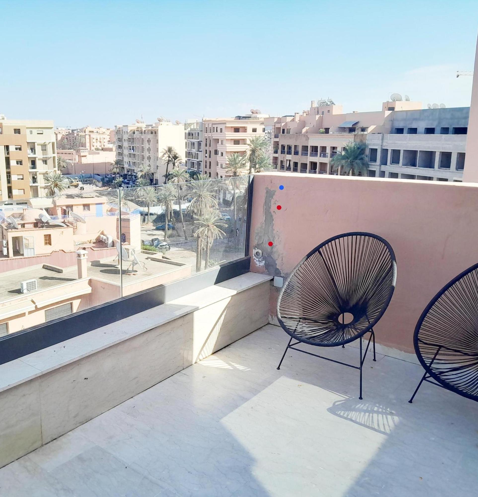 Apart Hotel Cactus Gueliz Marrakesz Zewnętrze zdjęcie
